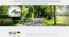 Desktop Screenshot of campings-somme.fr